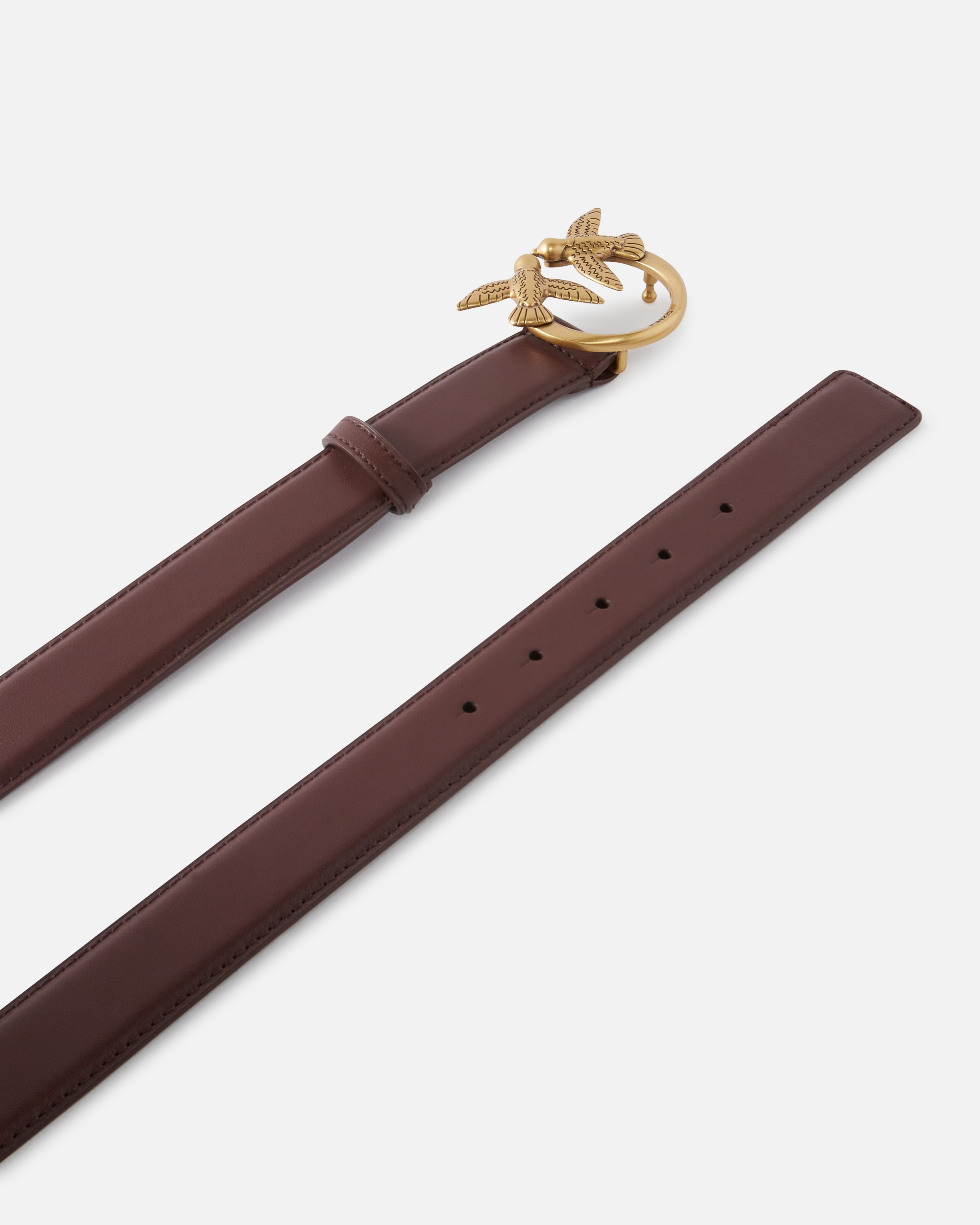 LOVE BIRDS LEATHER BELT 3CM - 3