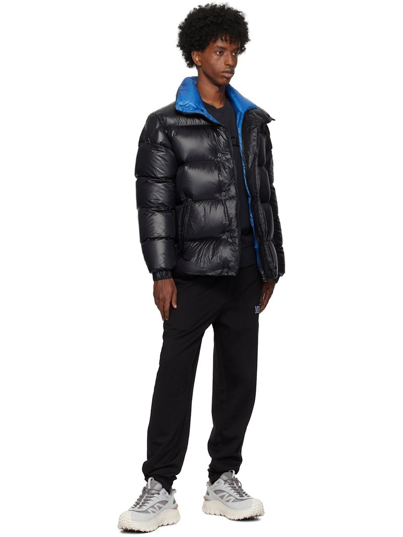 Moncler Black Logo Sweatpants outlook