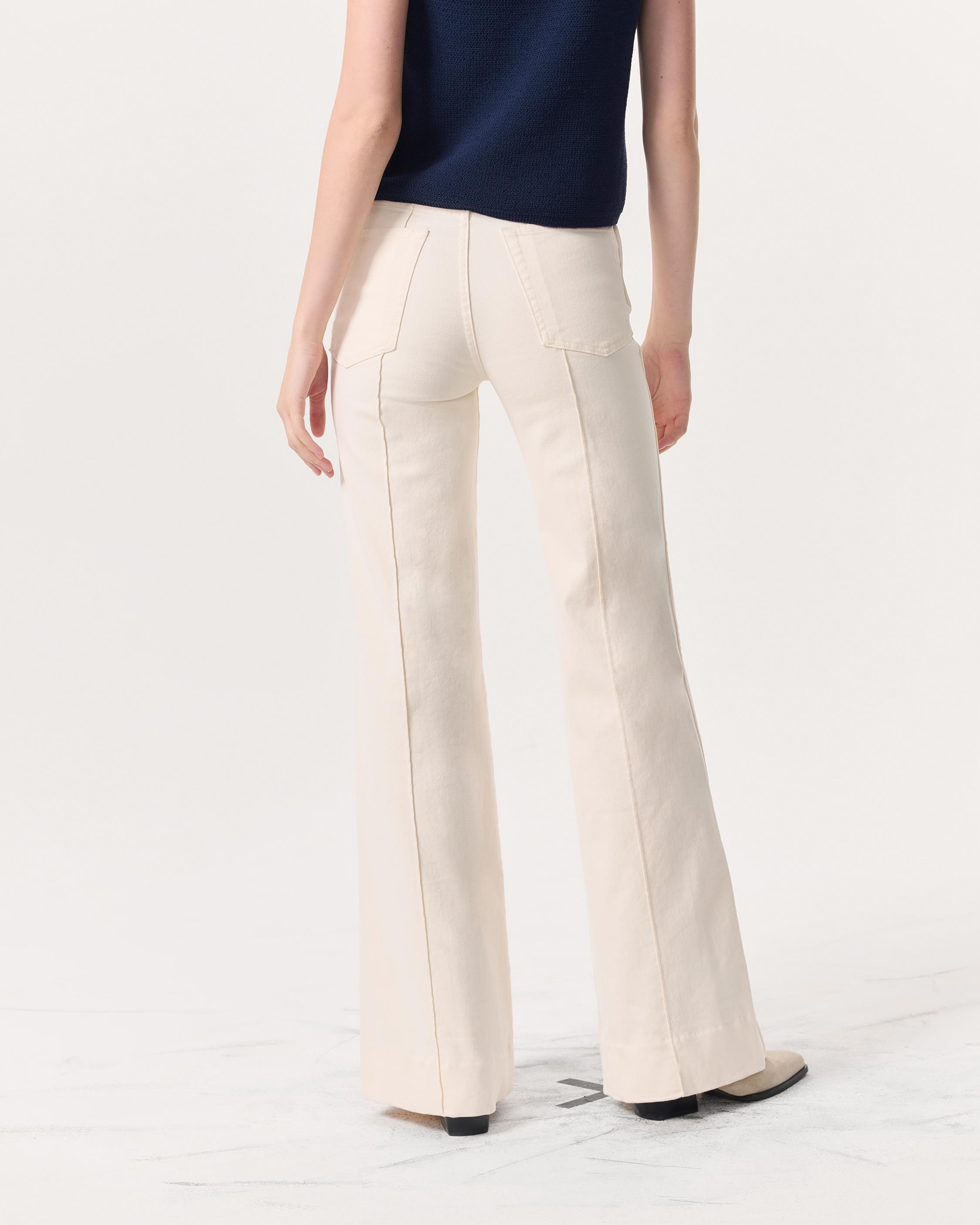 Skylar Wide-Leg Flare Jeans
Vintage Stretch Denim - 5