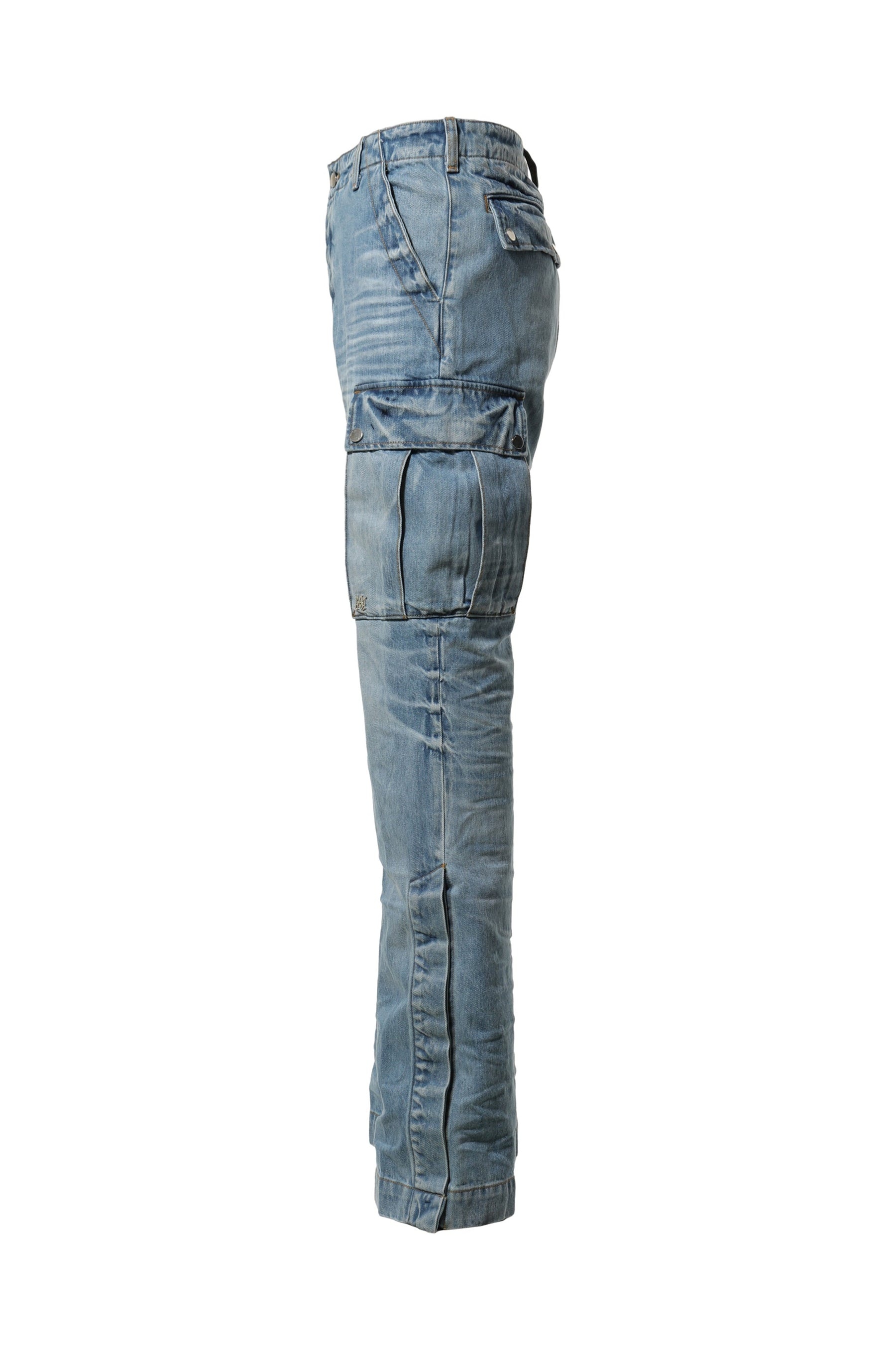 M65 CARGO KICK FLARE / FADED INDIGO - 3