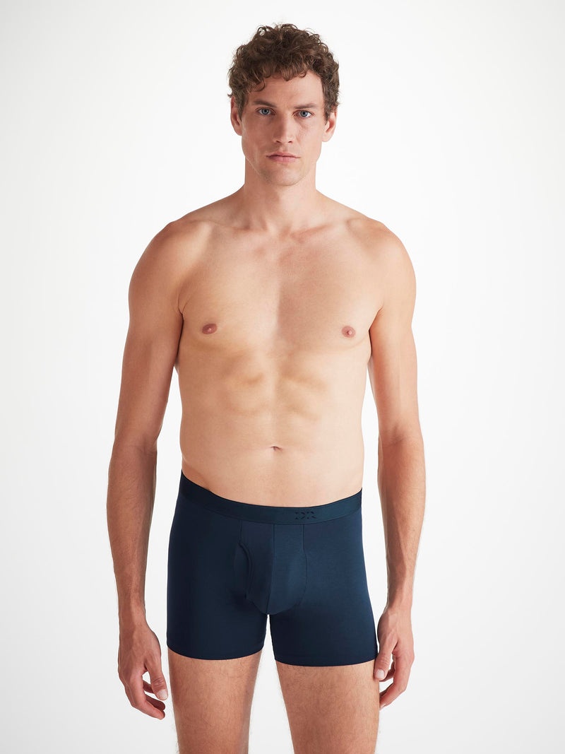 Men's Trunks Alex Micro Modal Stretch Navy - 2