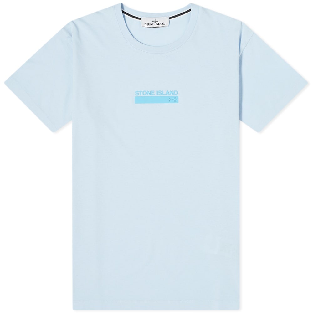 Stone Island Small Logo Print Tee - 1