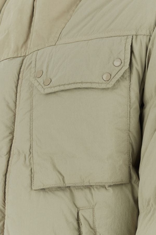 Sand nylon Grays down jacket - 3