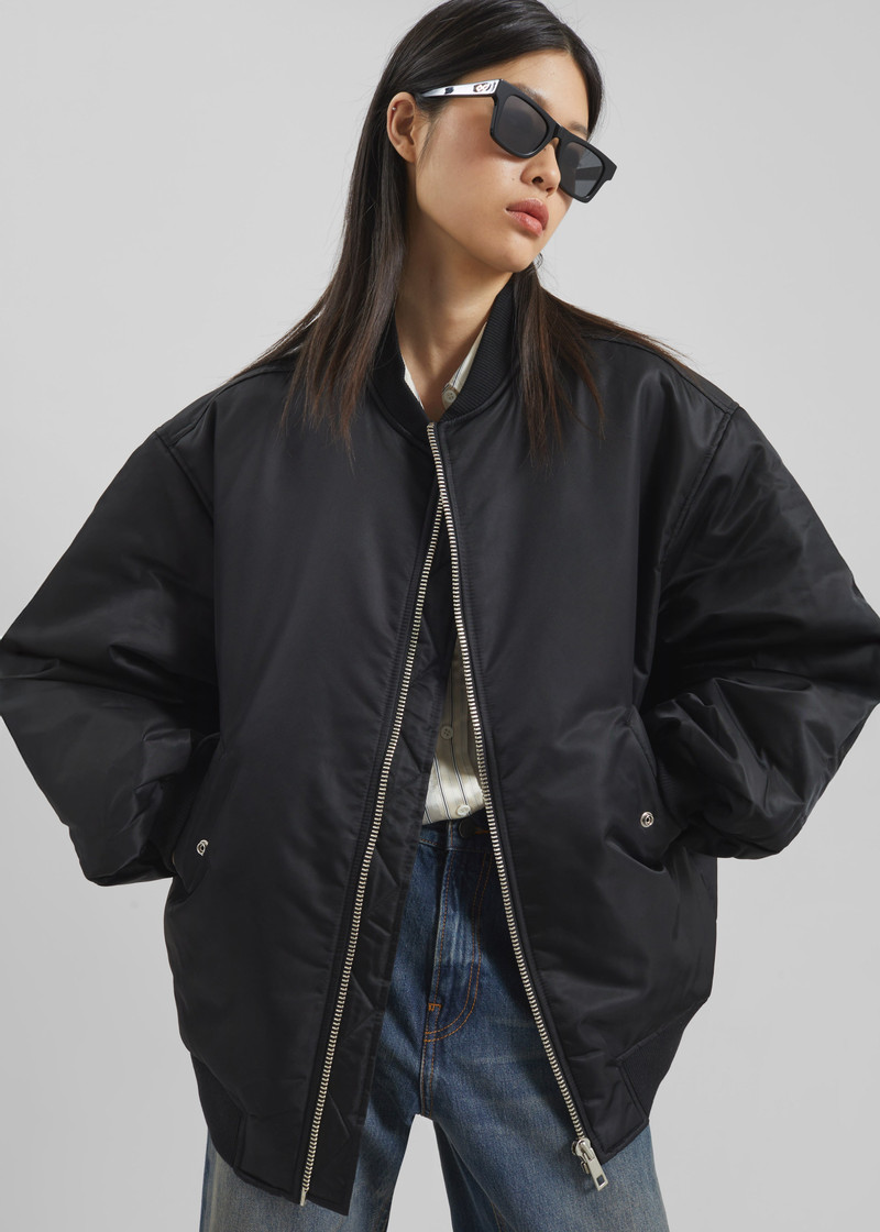 Astra Bomber Jacket - Black 4