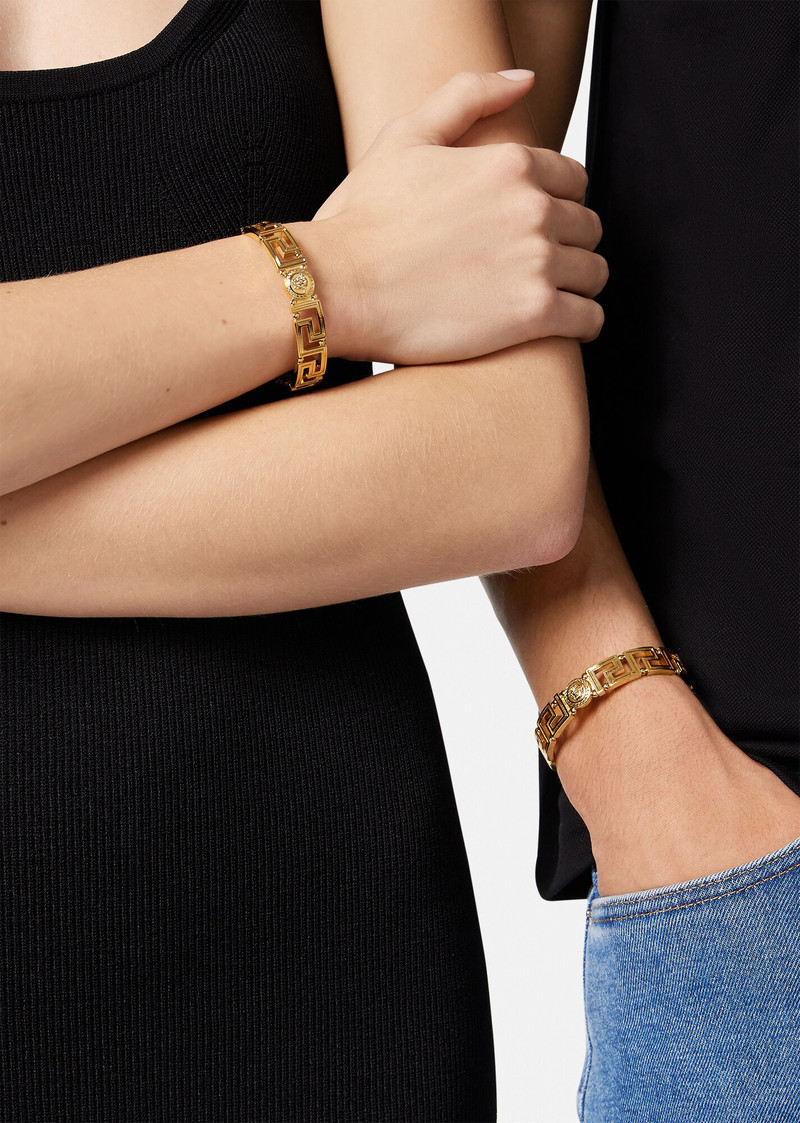 Medusa Greca Cuff Bracelet 3