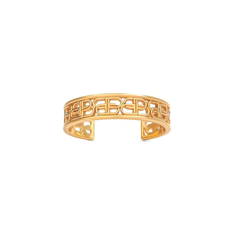 Bb Cuff Bracelet in Gold 1