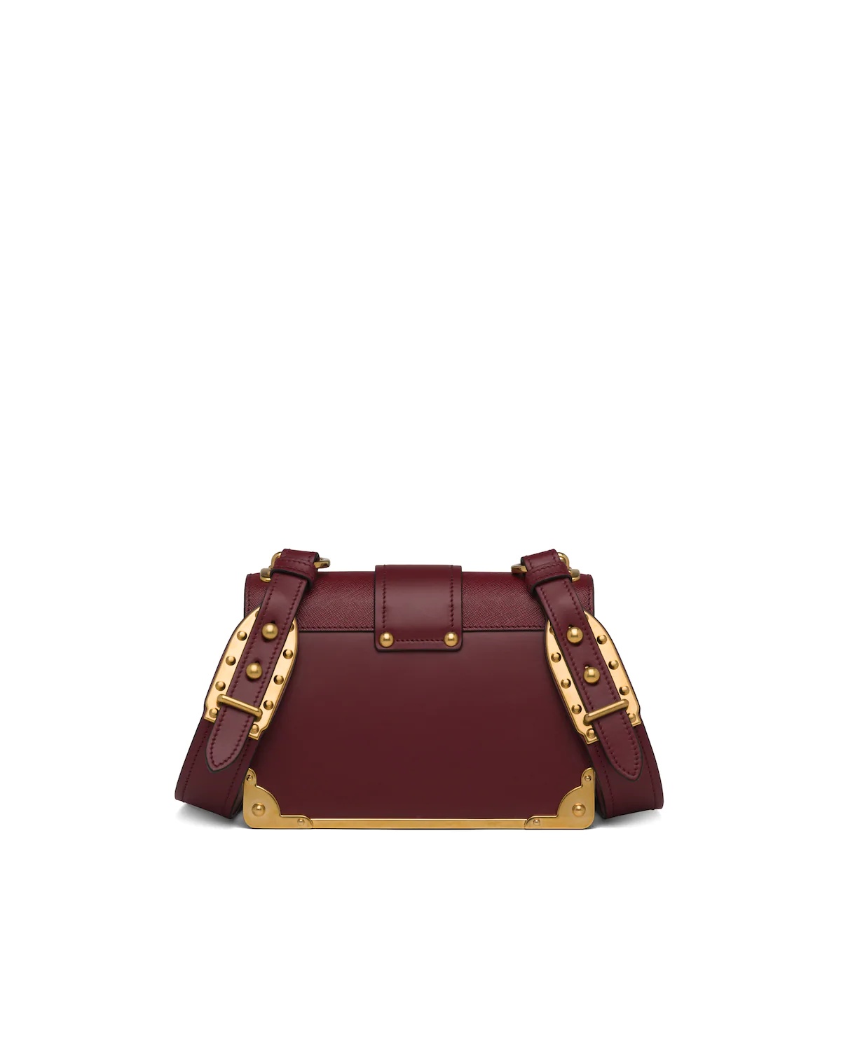 Leather Prada Cahier Bag - 4