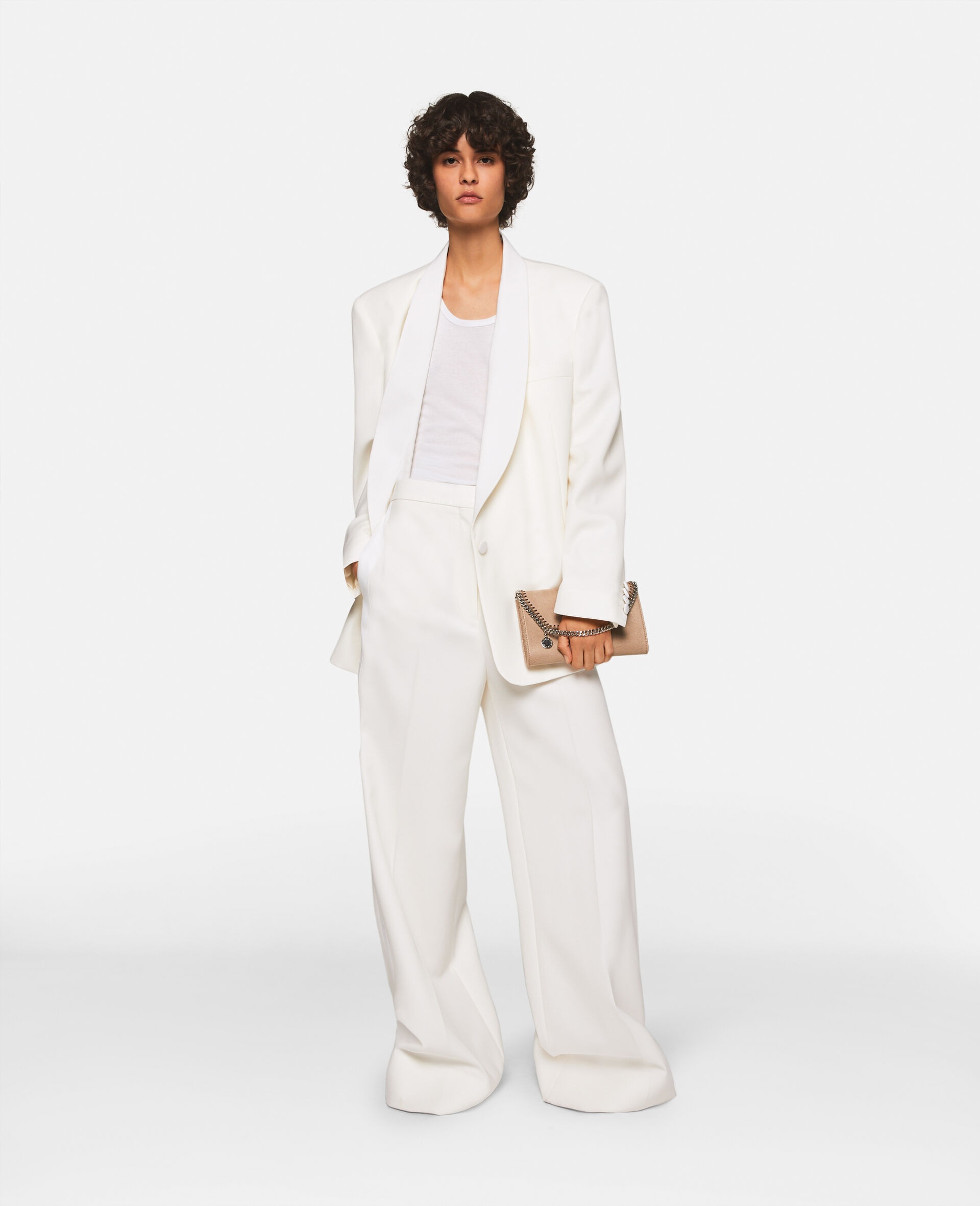 Pleated High-Rise Wide-Leg Wool Trousers - 2