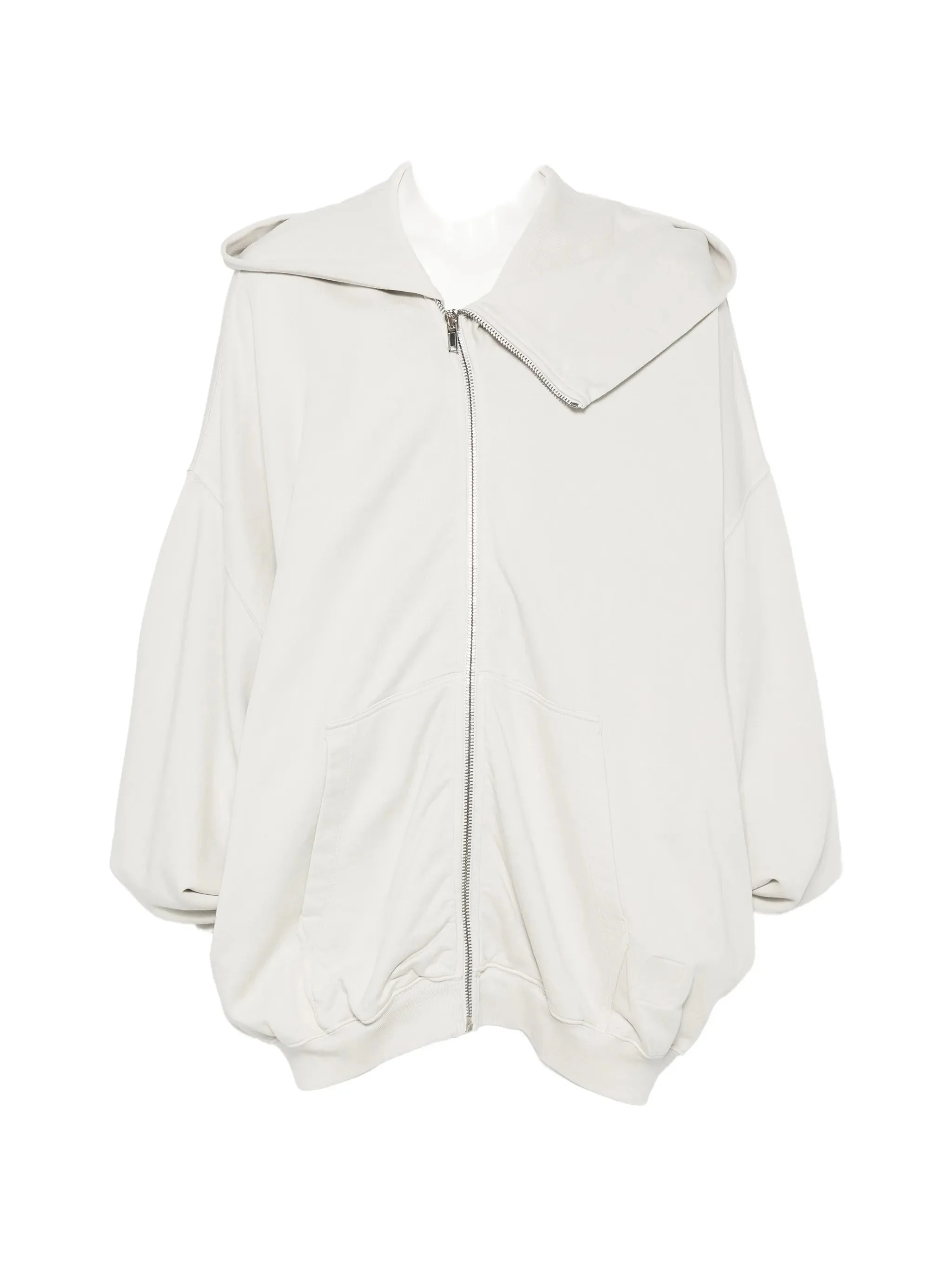 Rick Owens Drkshdw Mountain Hun Asymmetric-zip Hoodie - 1
