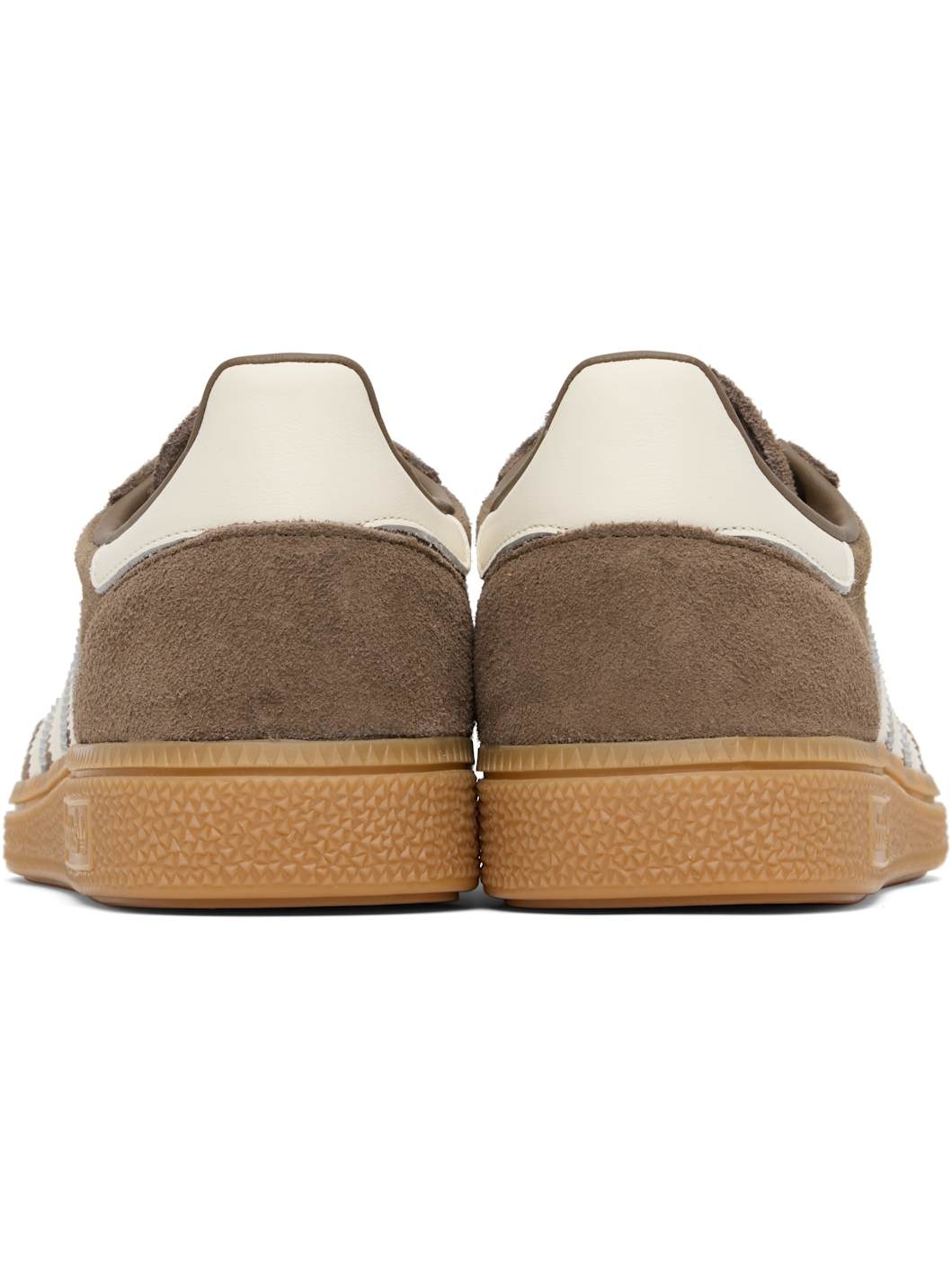Taupe & White Handball Spezial Sneakers - 2
