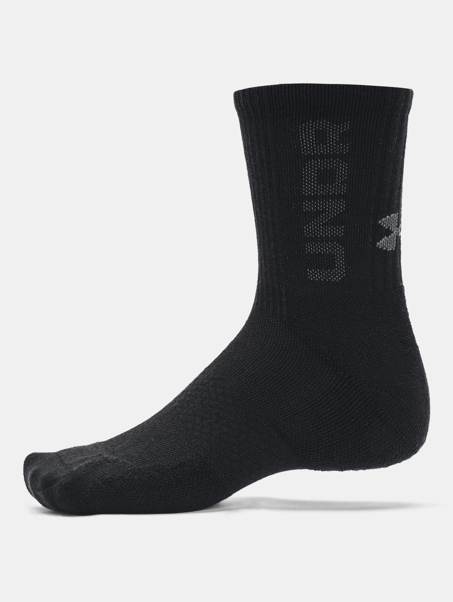 Unisex UA 3-Maker 3-Pack Mid-Crew Socks - 4