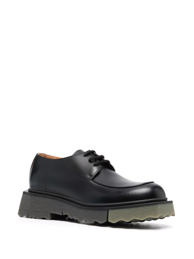 Off-White sponge-sole Derby shoes outlook