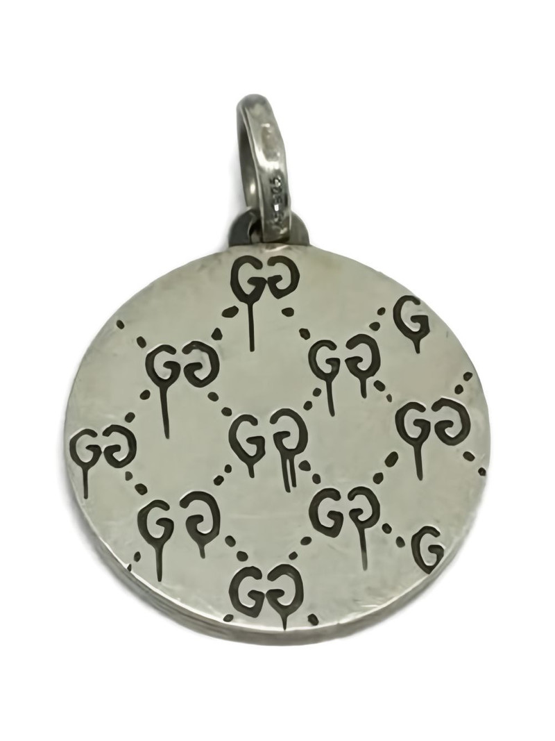 GUCCI round-shape pendant necklace outlook