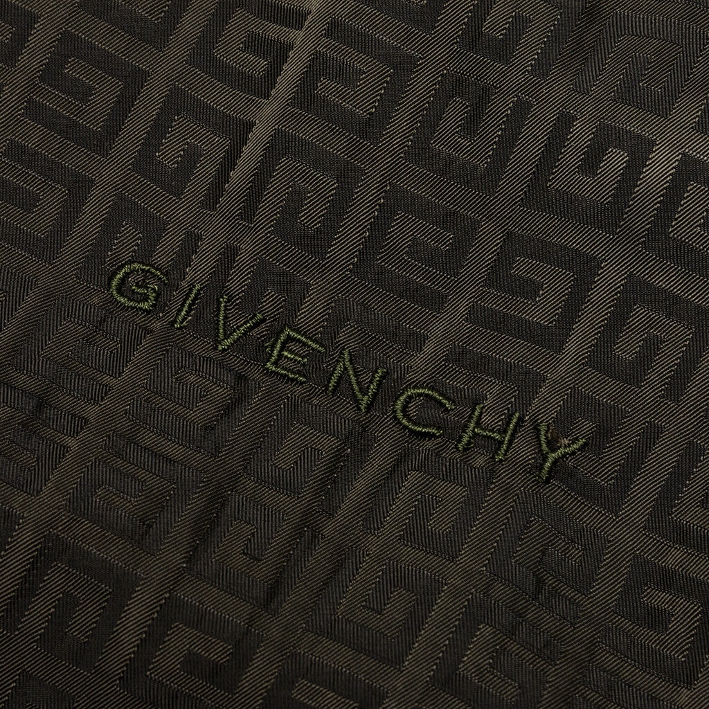 GIVENCHY GARMENT DYE EMBROIDERED JOGGERS - MILITARY GREEN - 3