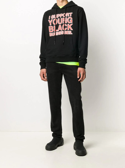 Off-White "I Support Young Black Businesses" hoodie outlook