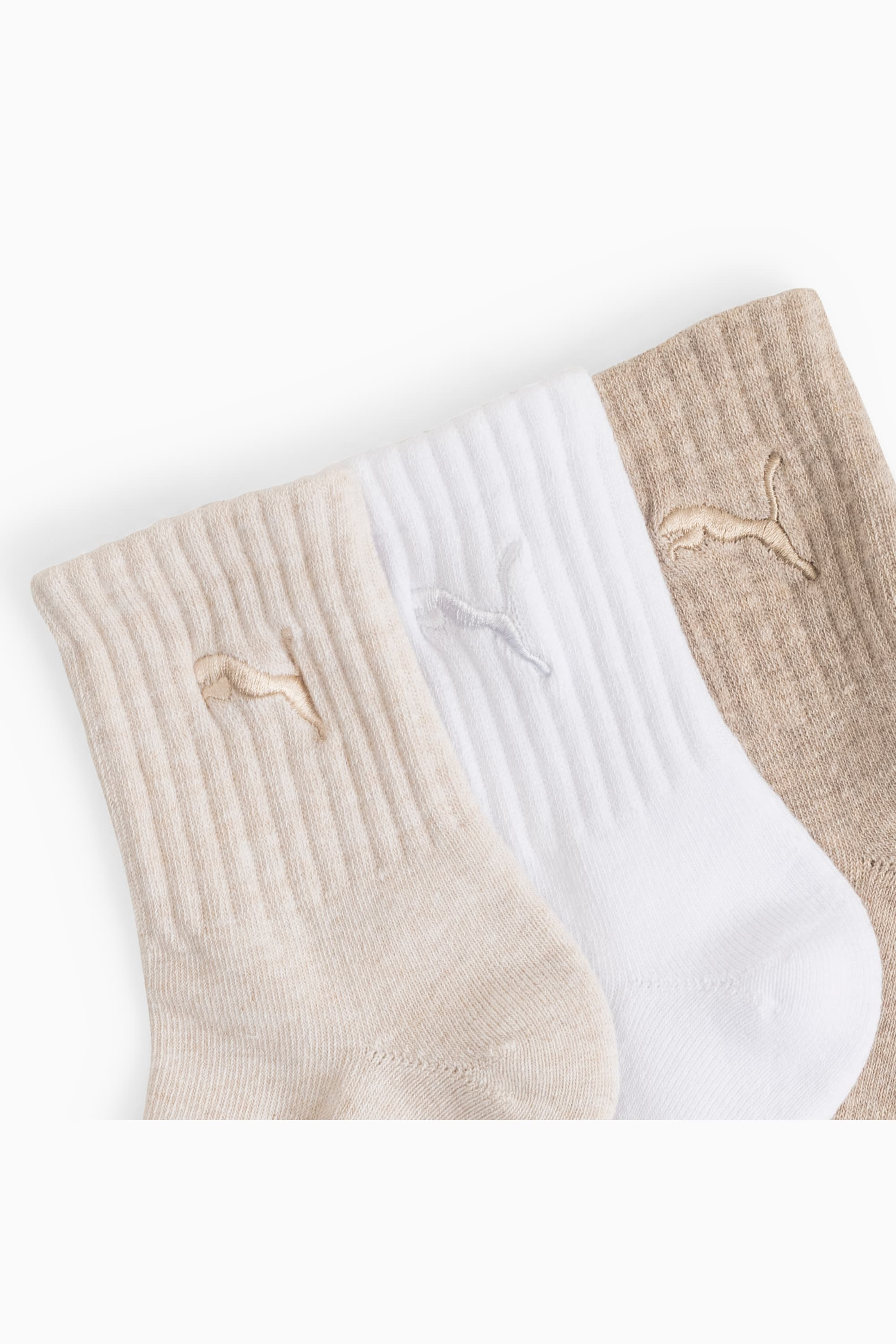 PUMA Women's Quarter Crew Socks (3 Pairs) - 2