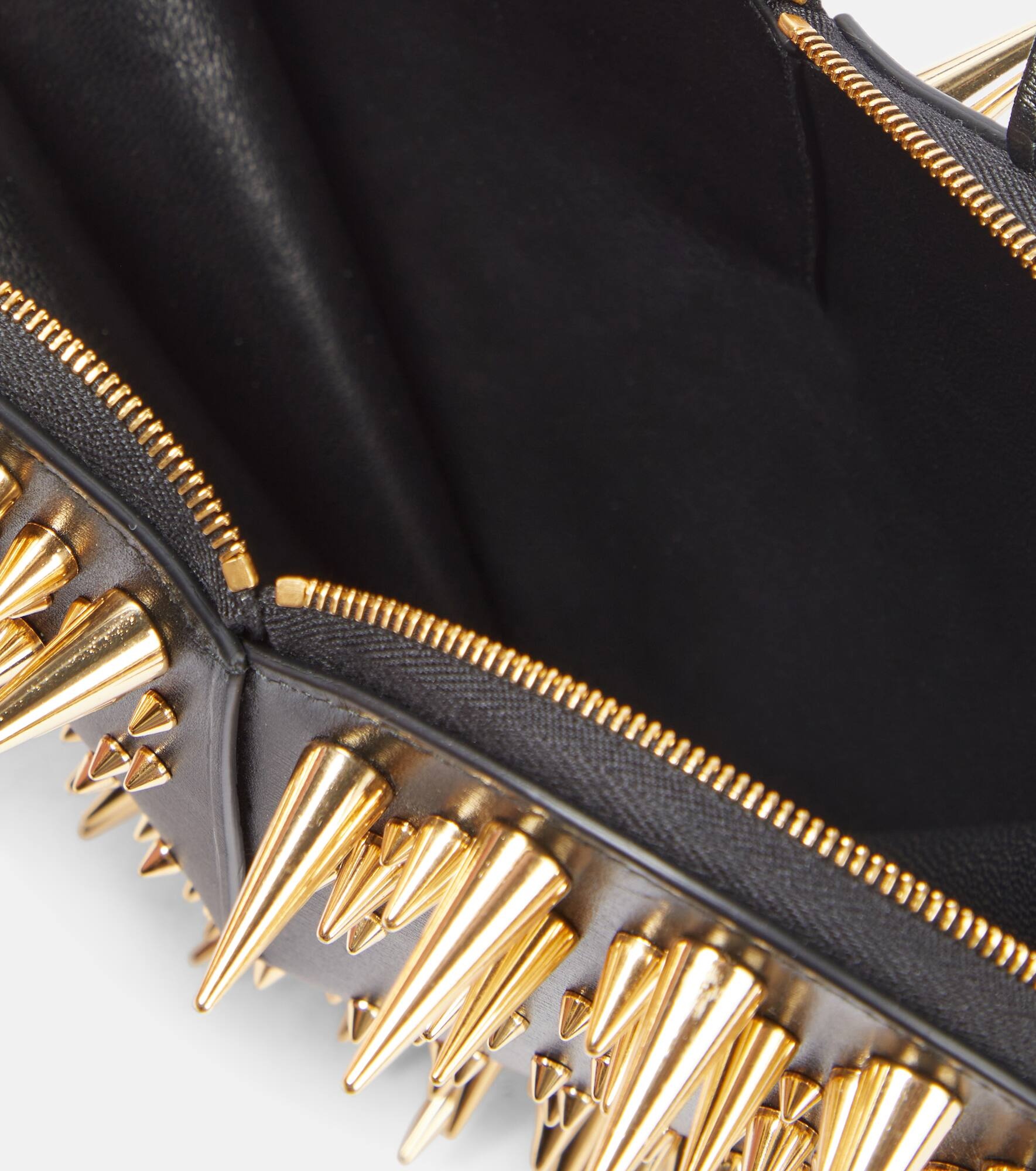 Le Coeur studded leather shoulder bag - 3