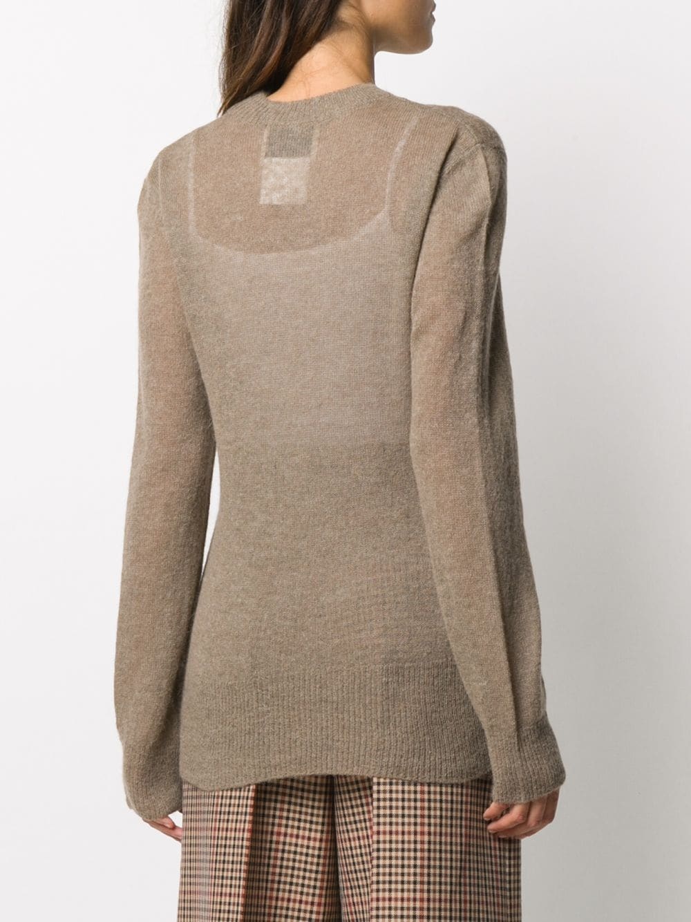 fine knit jumper - 4