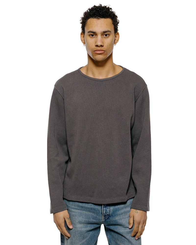 LADY WHITE CO. Ring Sweater Pewter outlook