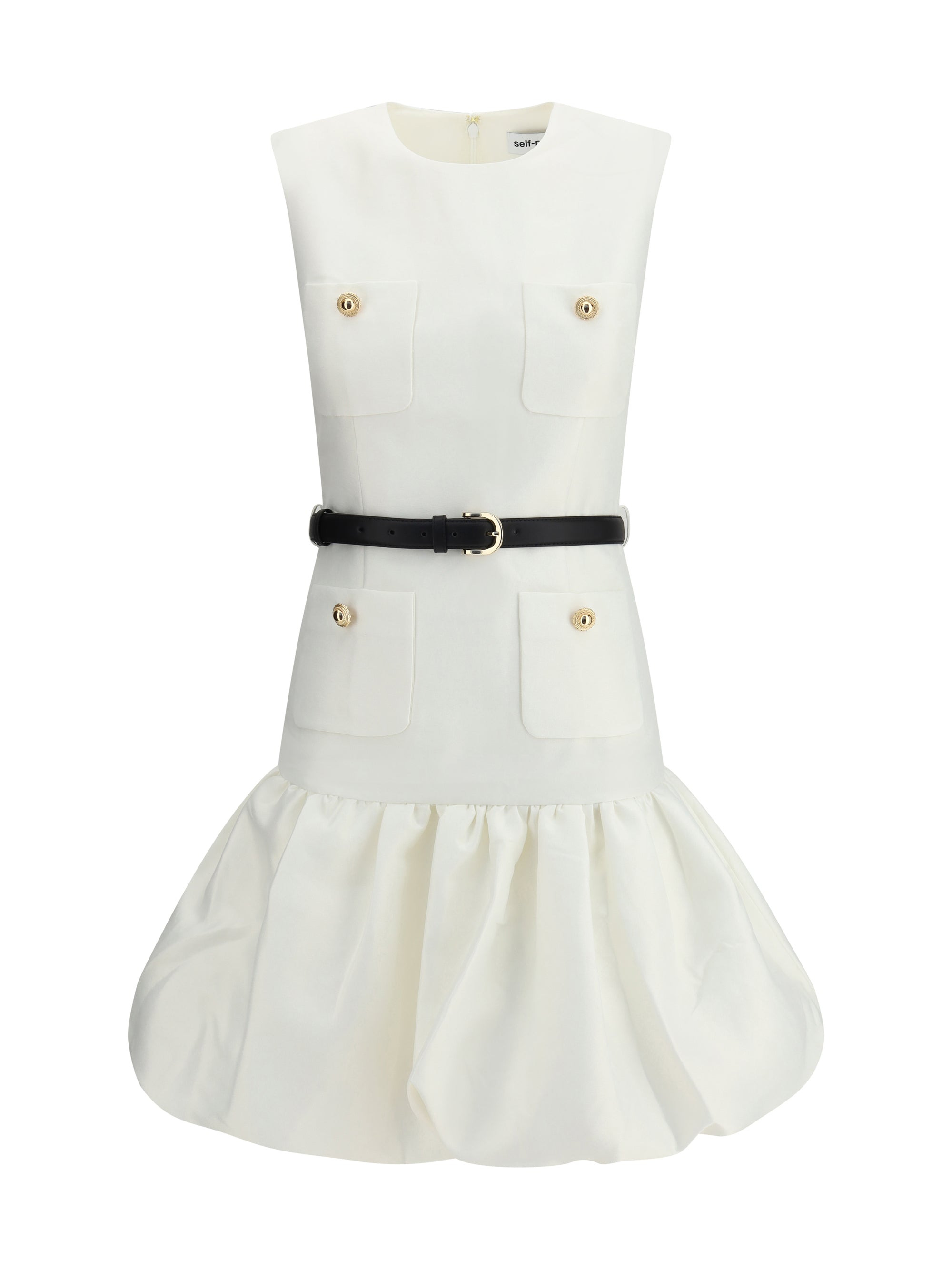 Self-Portrait Women Taffeta Short Dress - 1