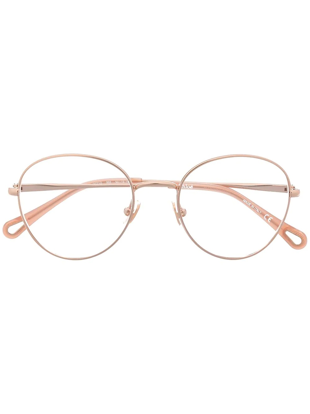 round frame glasses - 1