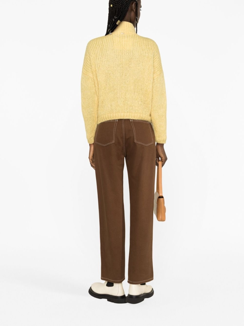mohair-blend cardigan - 4