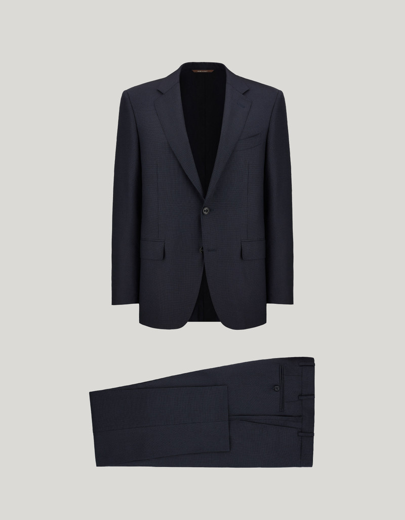 SUIT IN BLUE 160'S WOOL 1