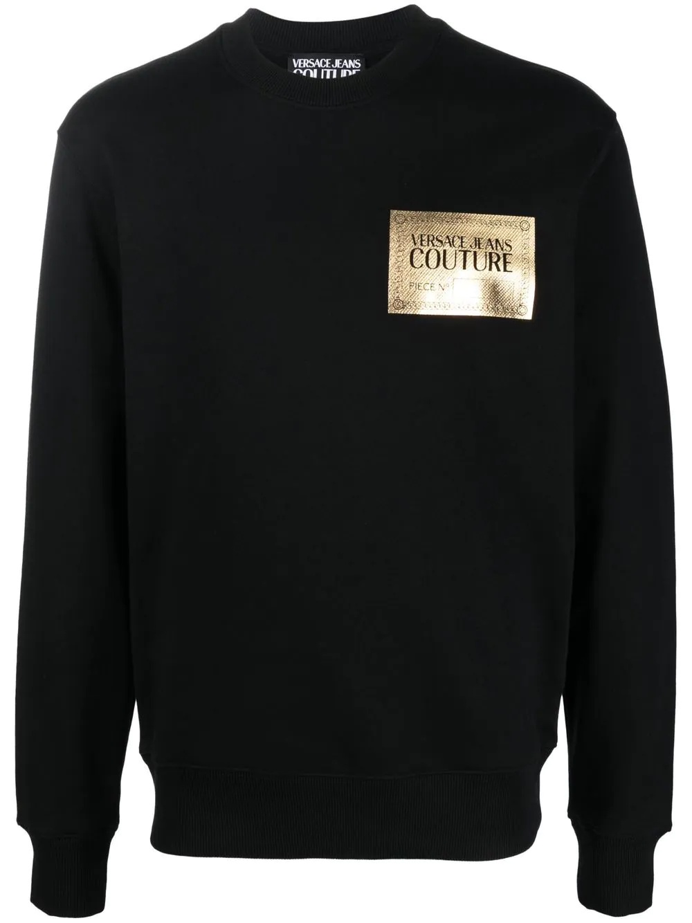 logo crew-neck sweatshirt - 1