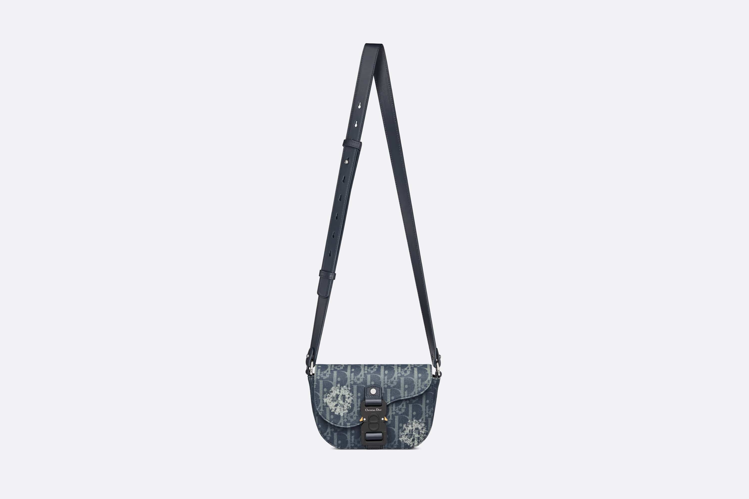 Dior Saddle Pouch with Strap | REVERSIBLE