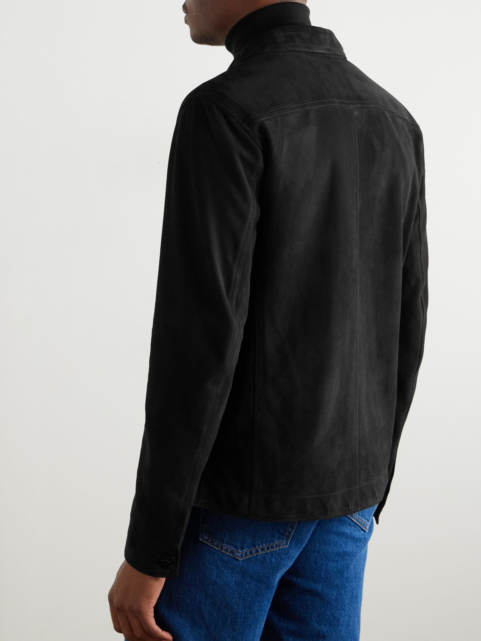 Suede Jacket Black - 3