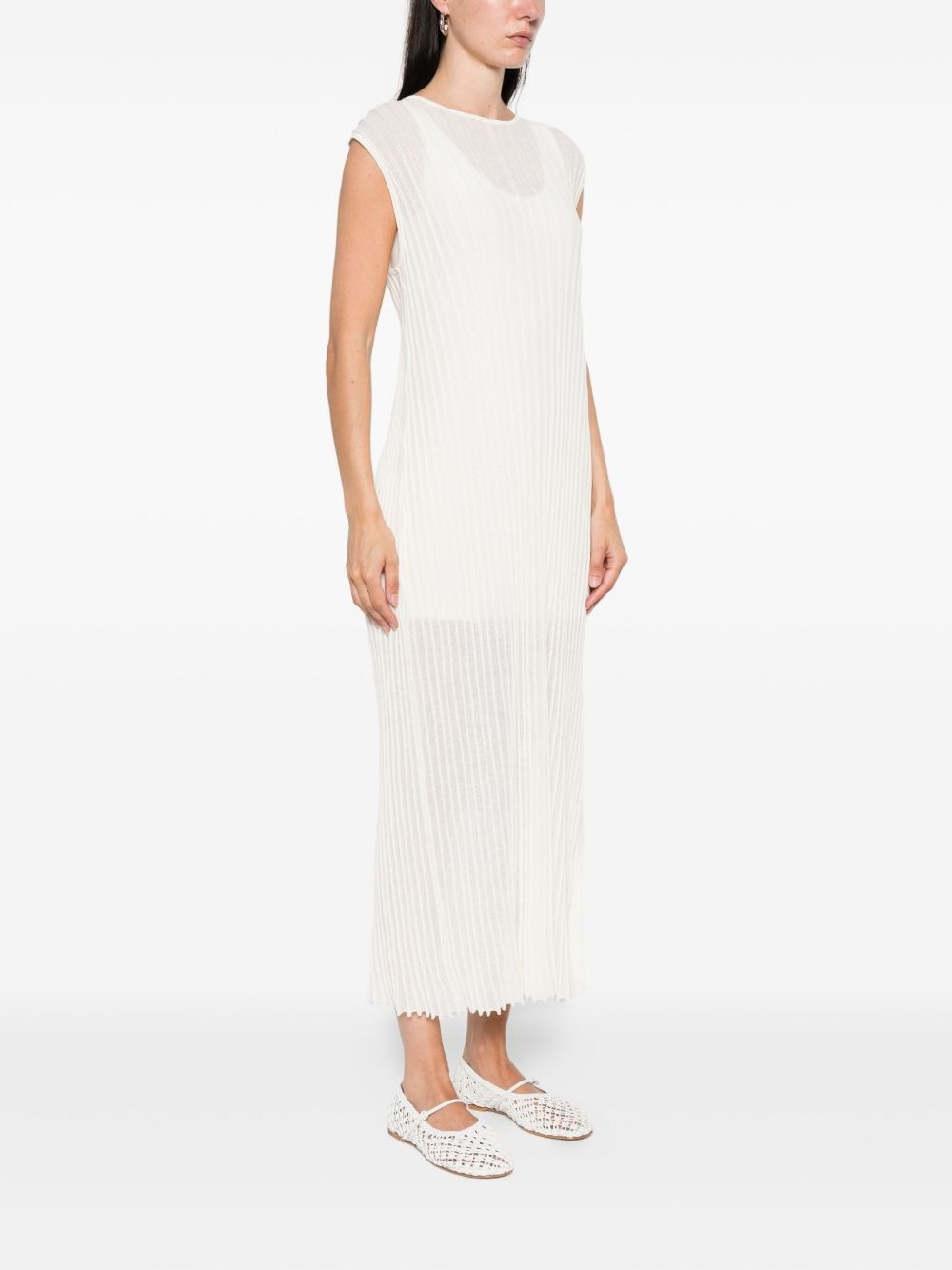 Ada pleated sleeveless midi dress - 3
