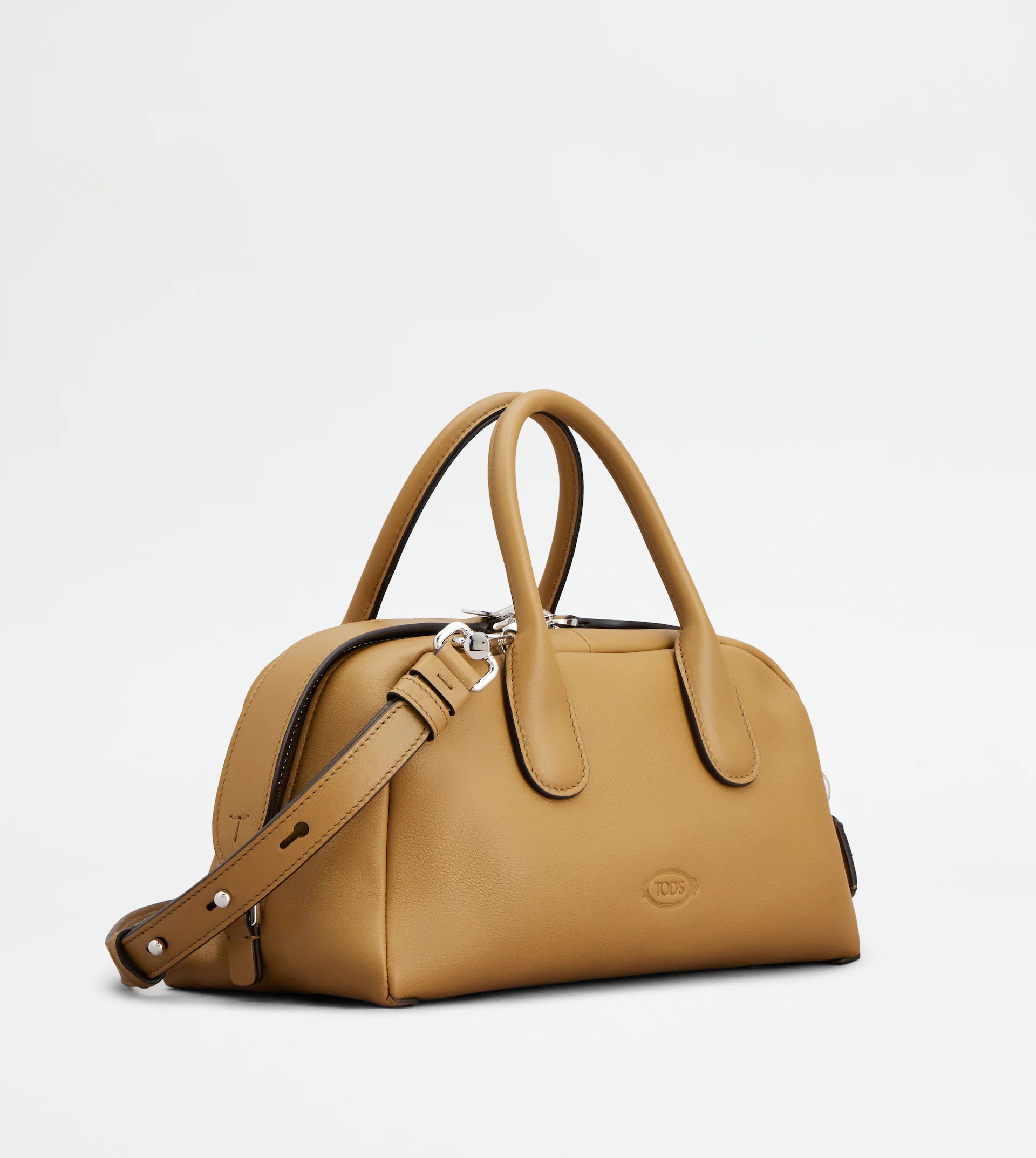 TOD'S DARSENA IN LEATHER SMALL - BROWN - 3