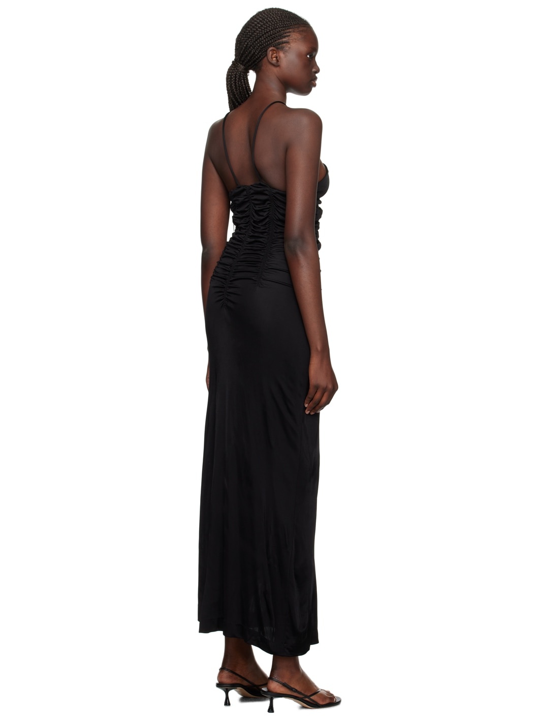 Black Sirene Maxi Dress - 3