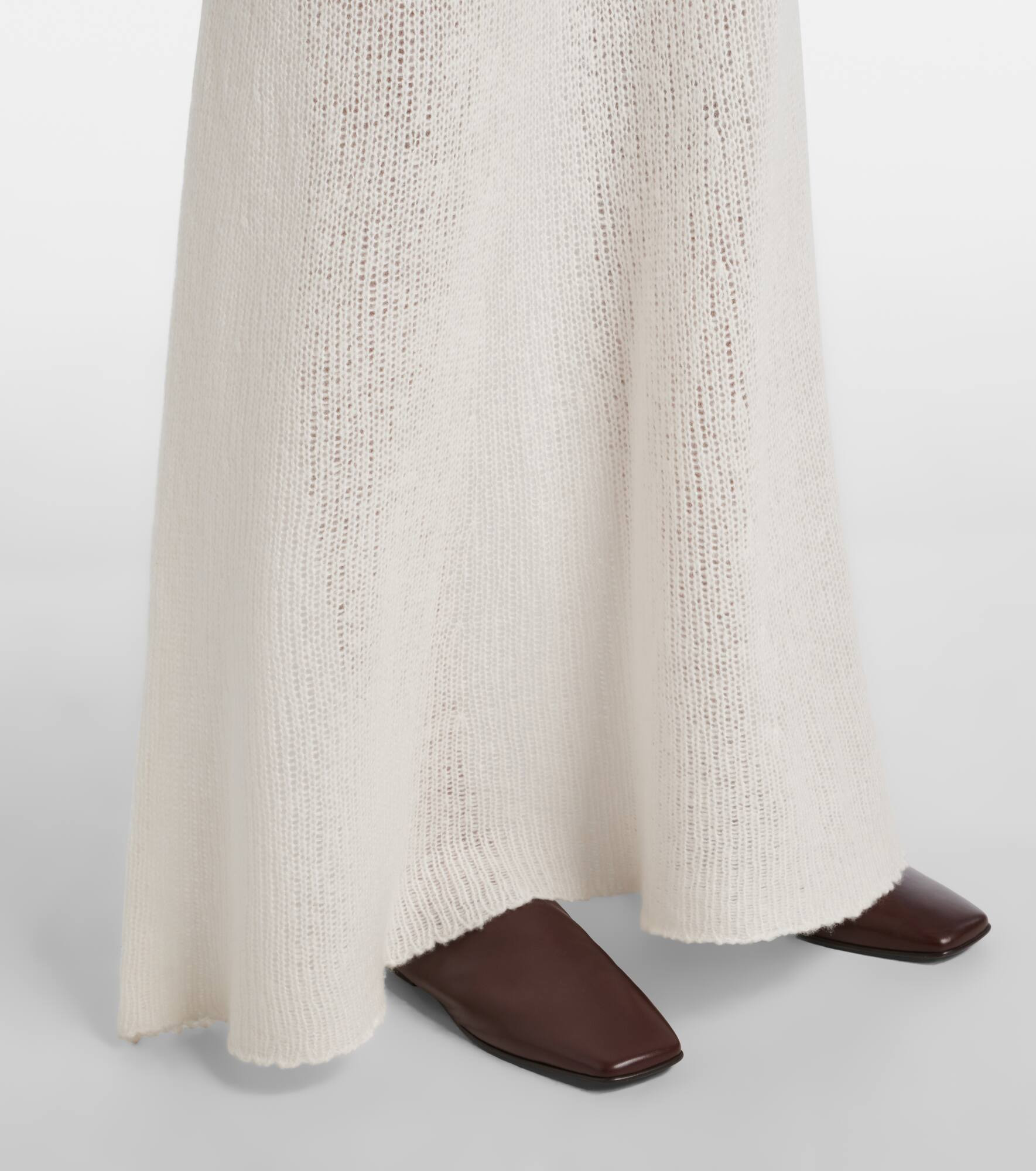 Madalena cashmere and silk maxi dress - 5