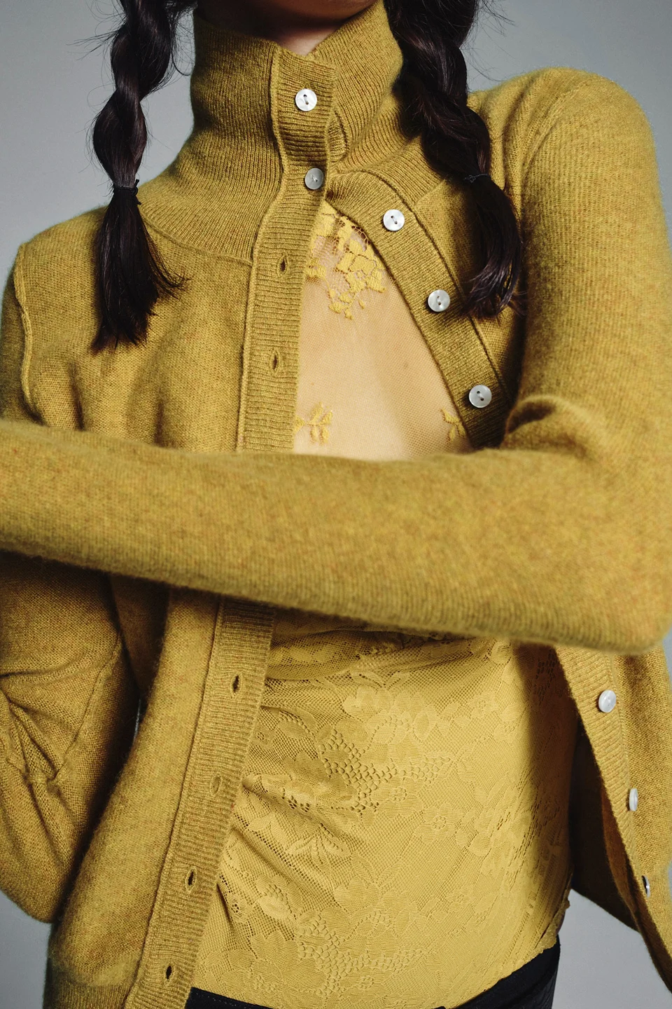 Rhode Cashmere Cardi - 1
