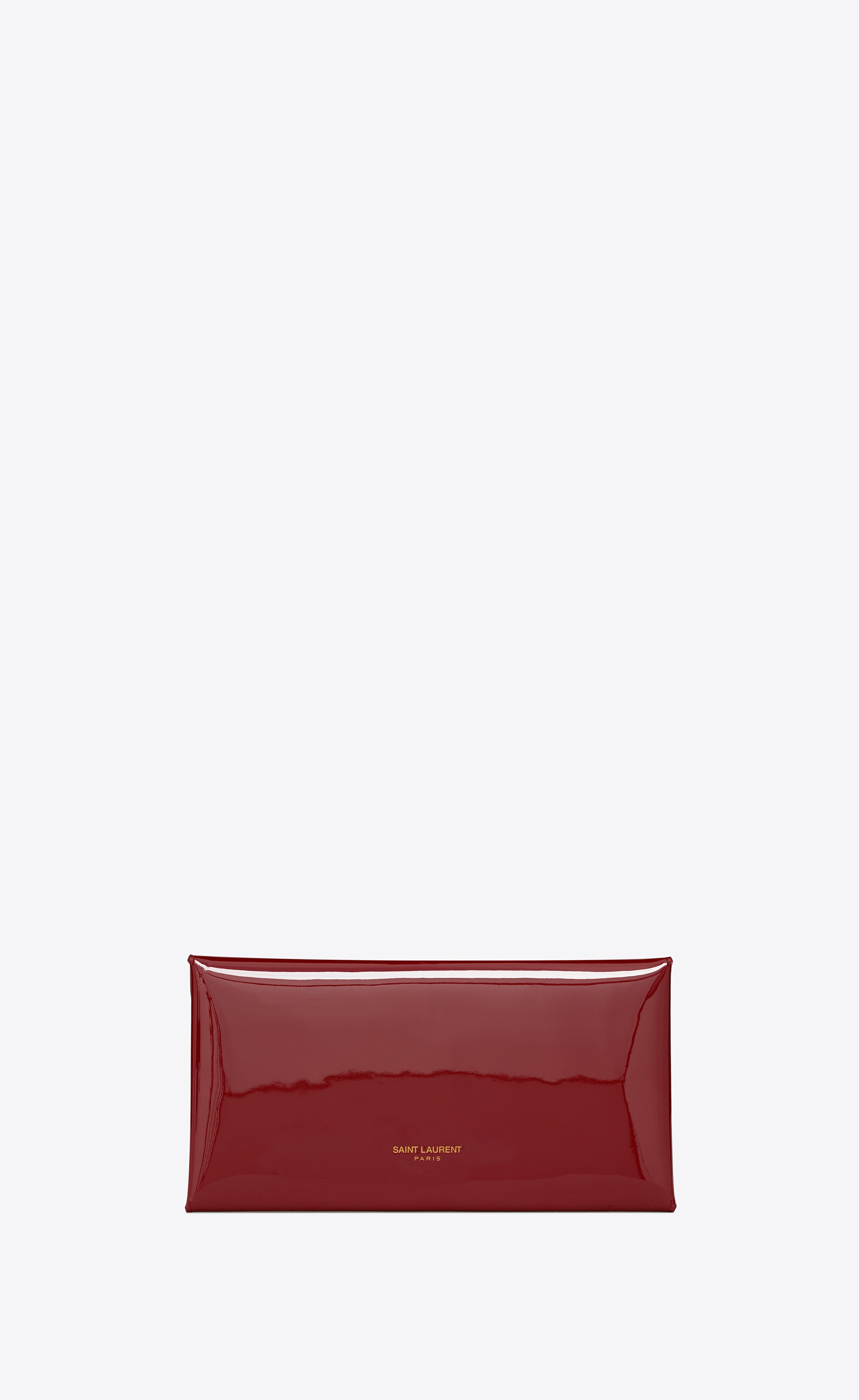 letter pouch in patent leather - 3