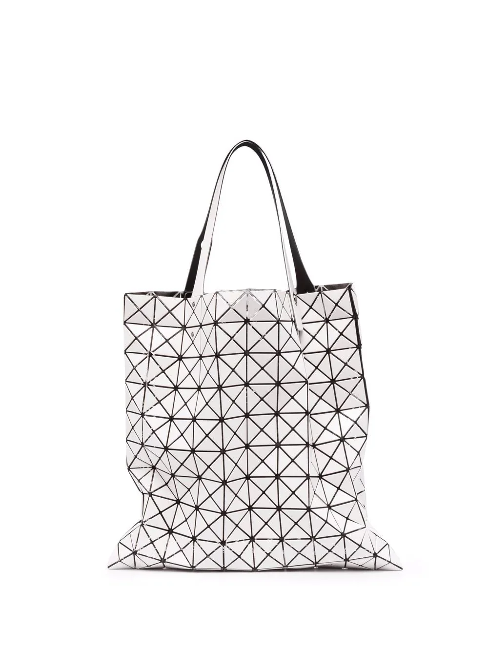 Prism geometric-panel tote bag - 1