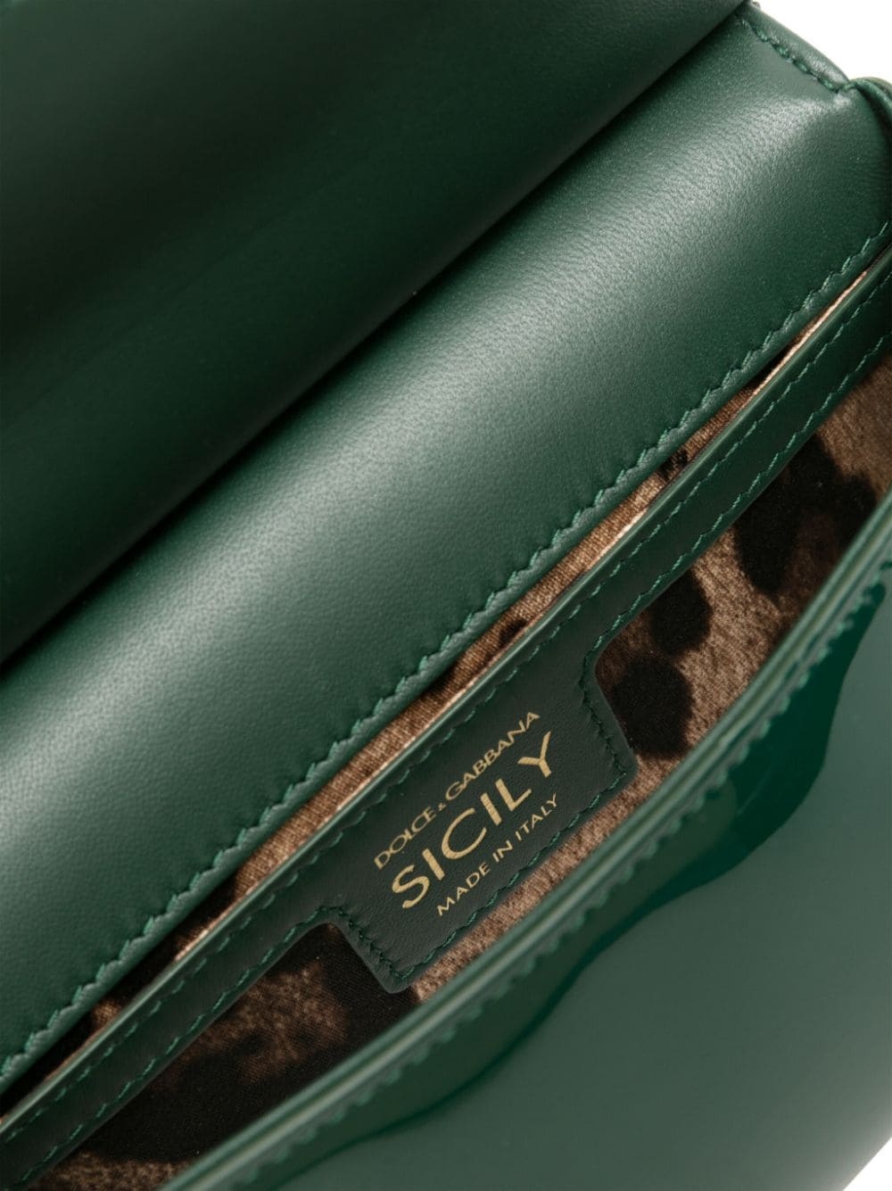 small Sicily patent-leather tote bag - 5