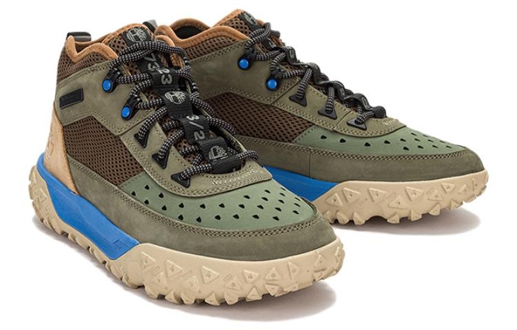 Timberland Greenstride Motion 6 Mid Lace Up Hiking Boots 'Deep Lichen Green' A5TMG - 3