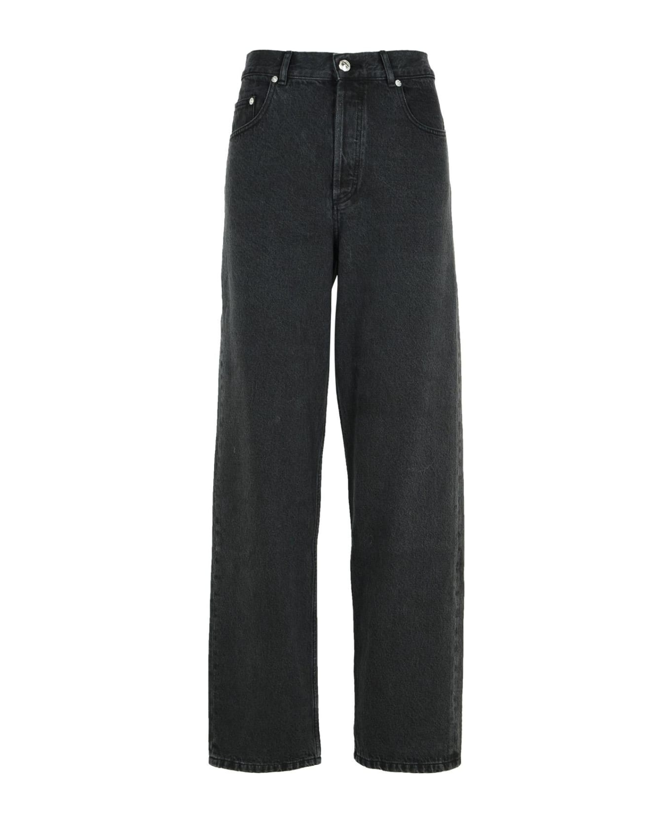 'fairfax' Black Cotton Jeans - 1