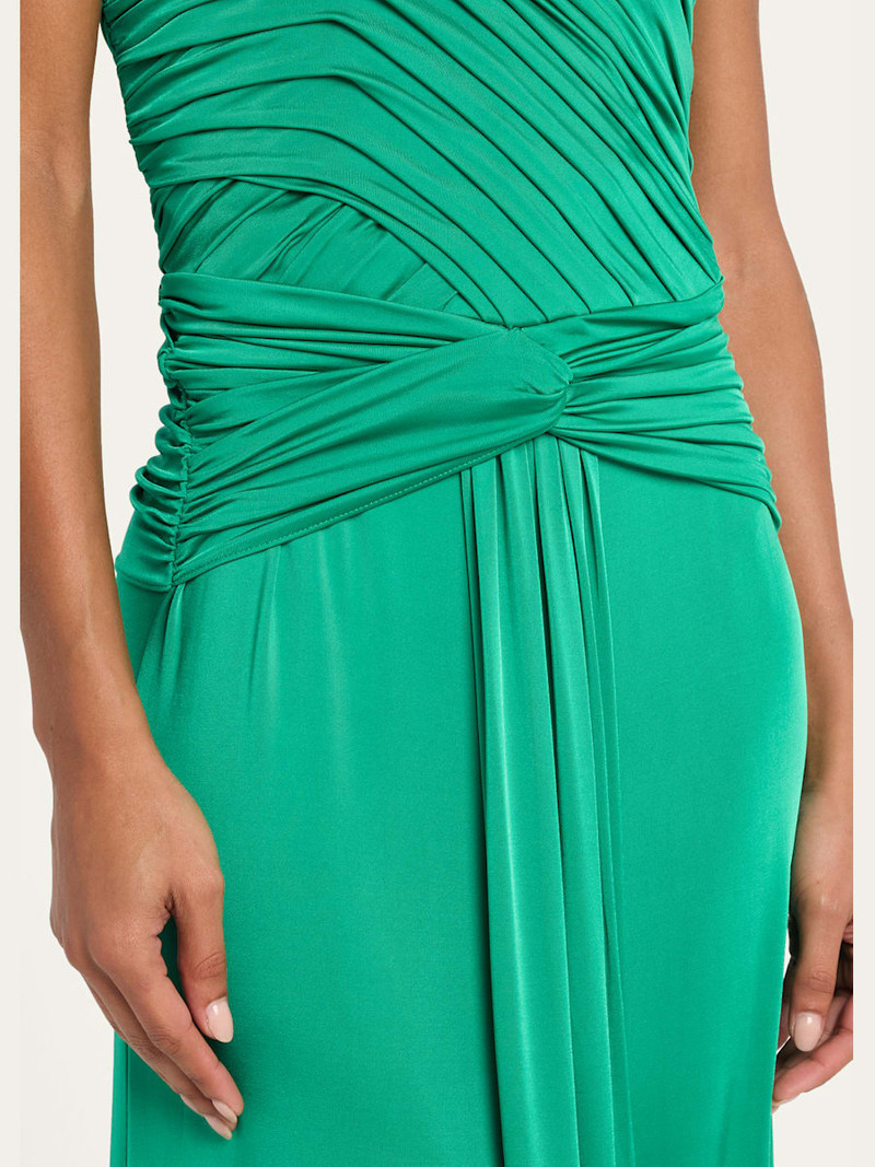 Amanda Sculpted Jersey Column Gown 5