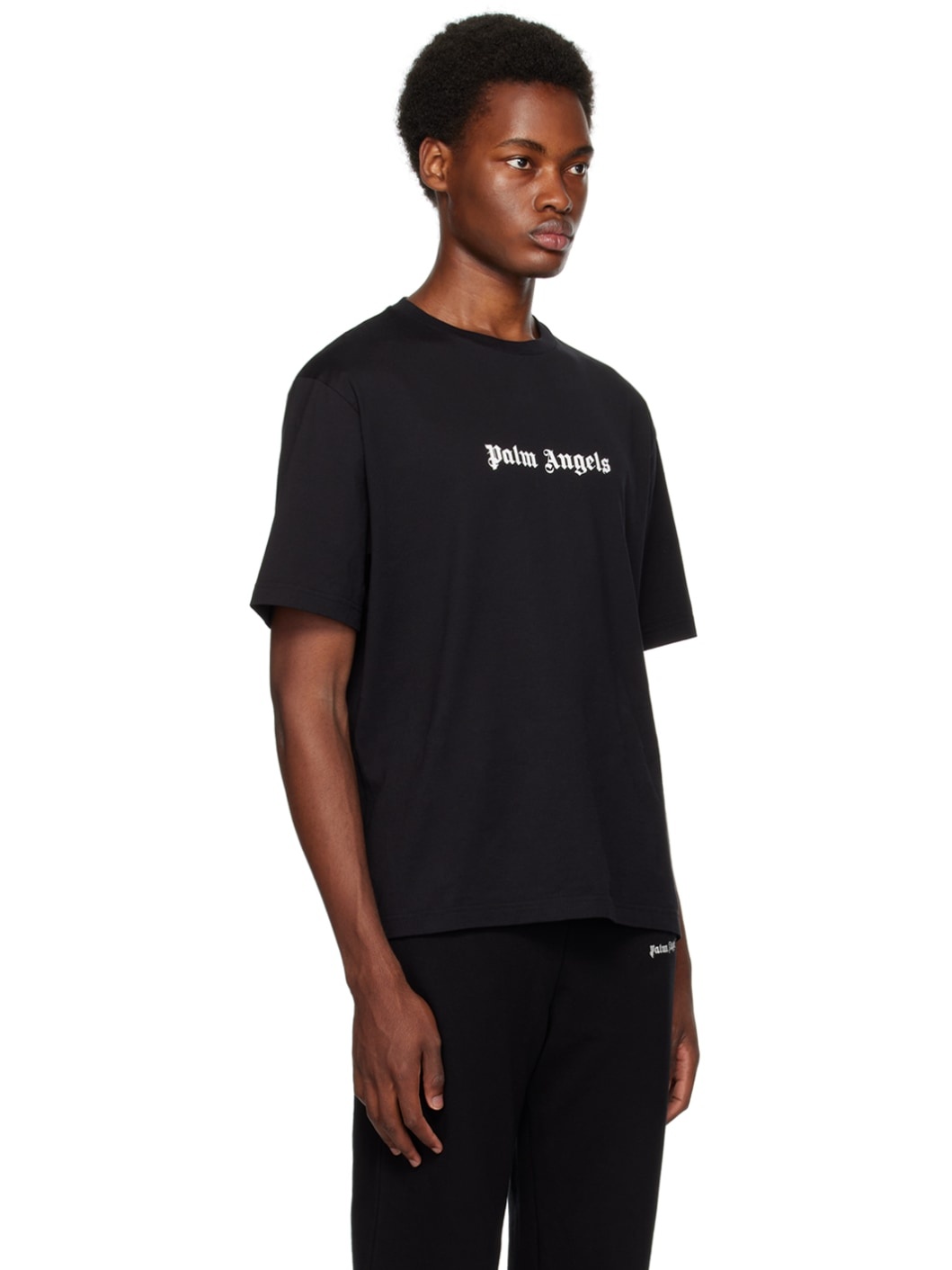 Black Printed T-Shirt - 2