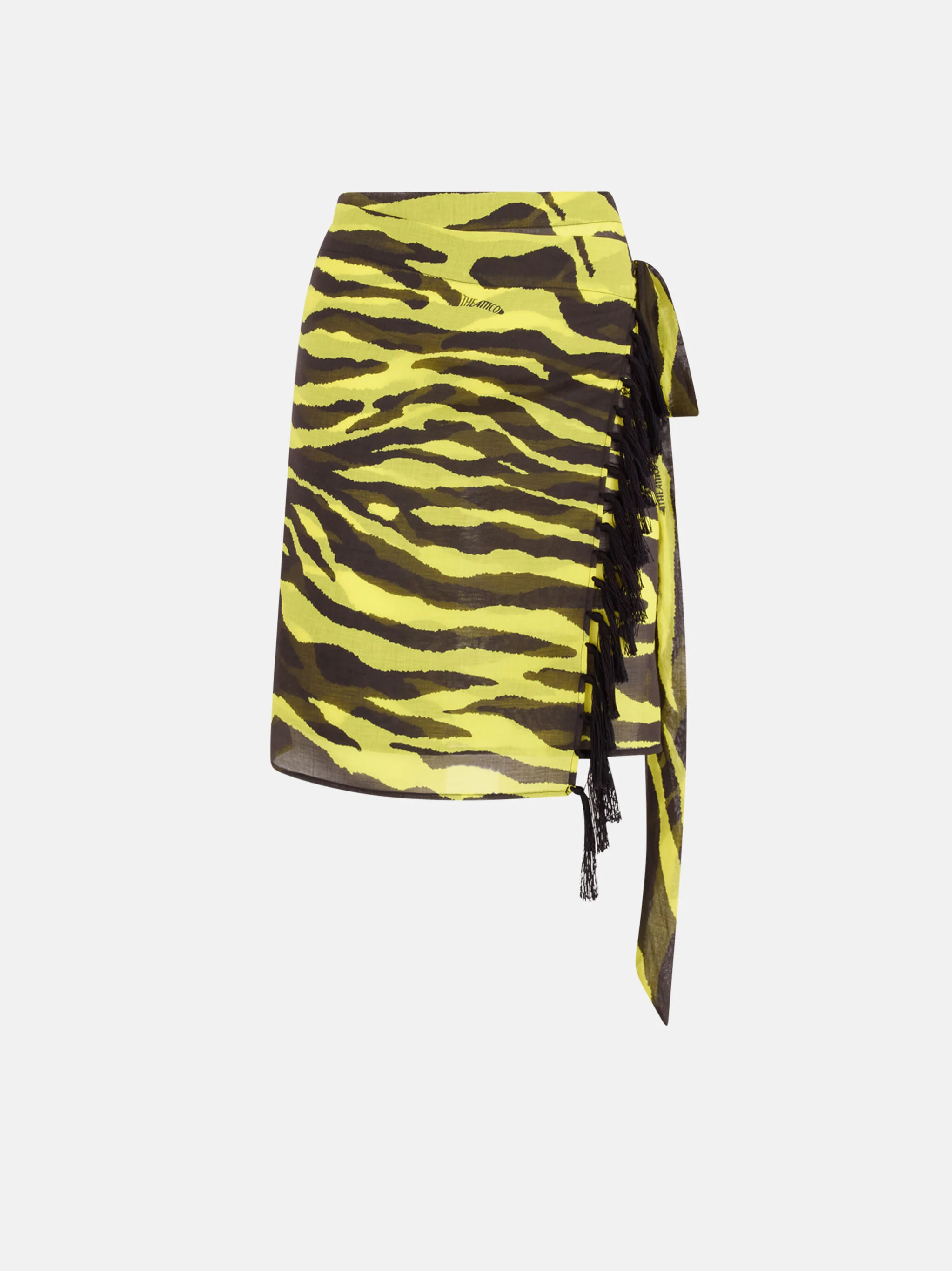 BLACK AND YELLOW PAREO - 1