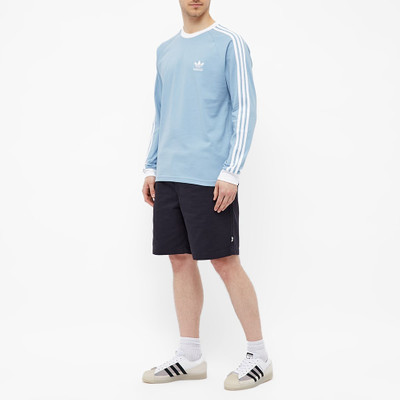 adidas Adidas 3 Stripe Long Sleeve Tee outlook