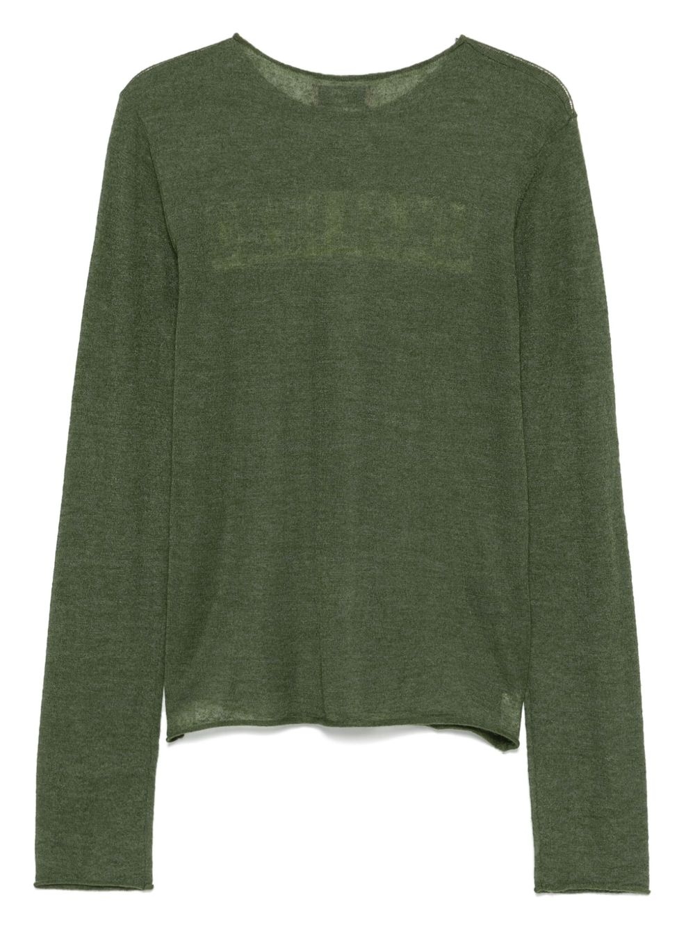logo-intarsia sweater - 2