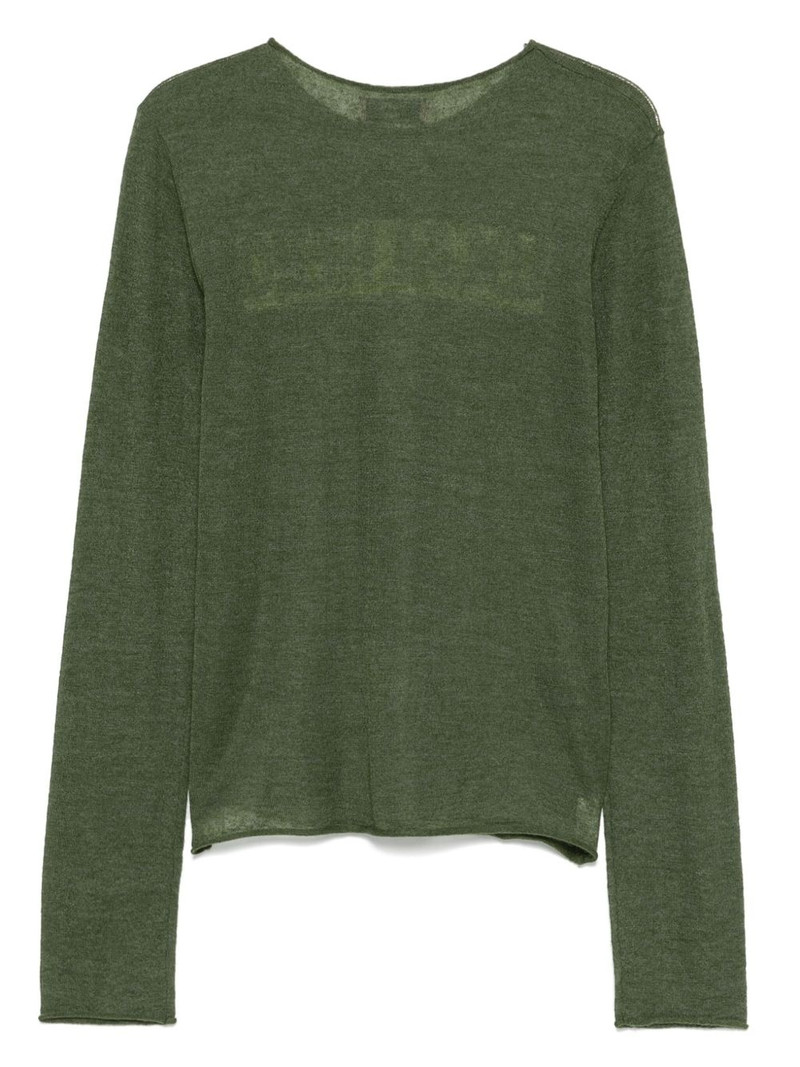Martine Rose logo-intarsia sweater outlook
