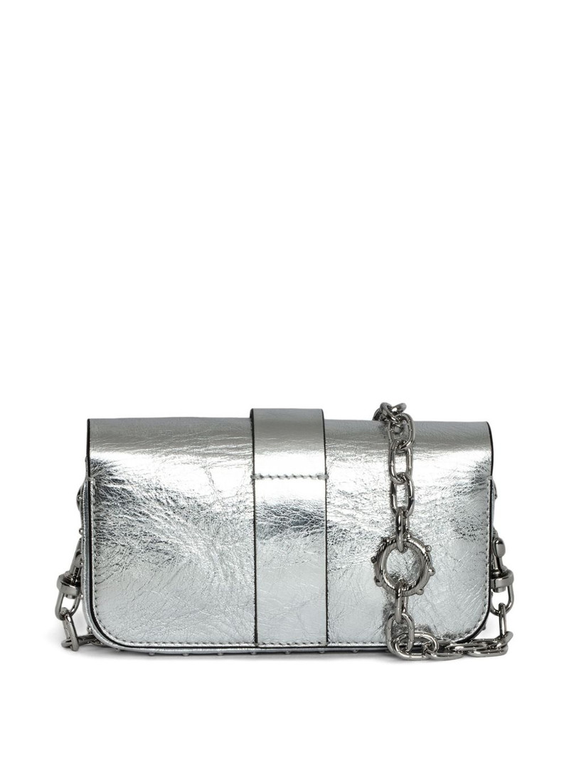 metallic leather crossbody bag 3
