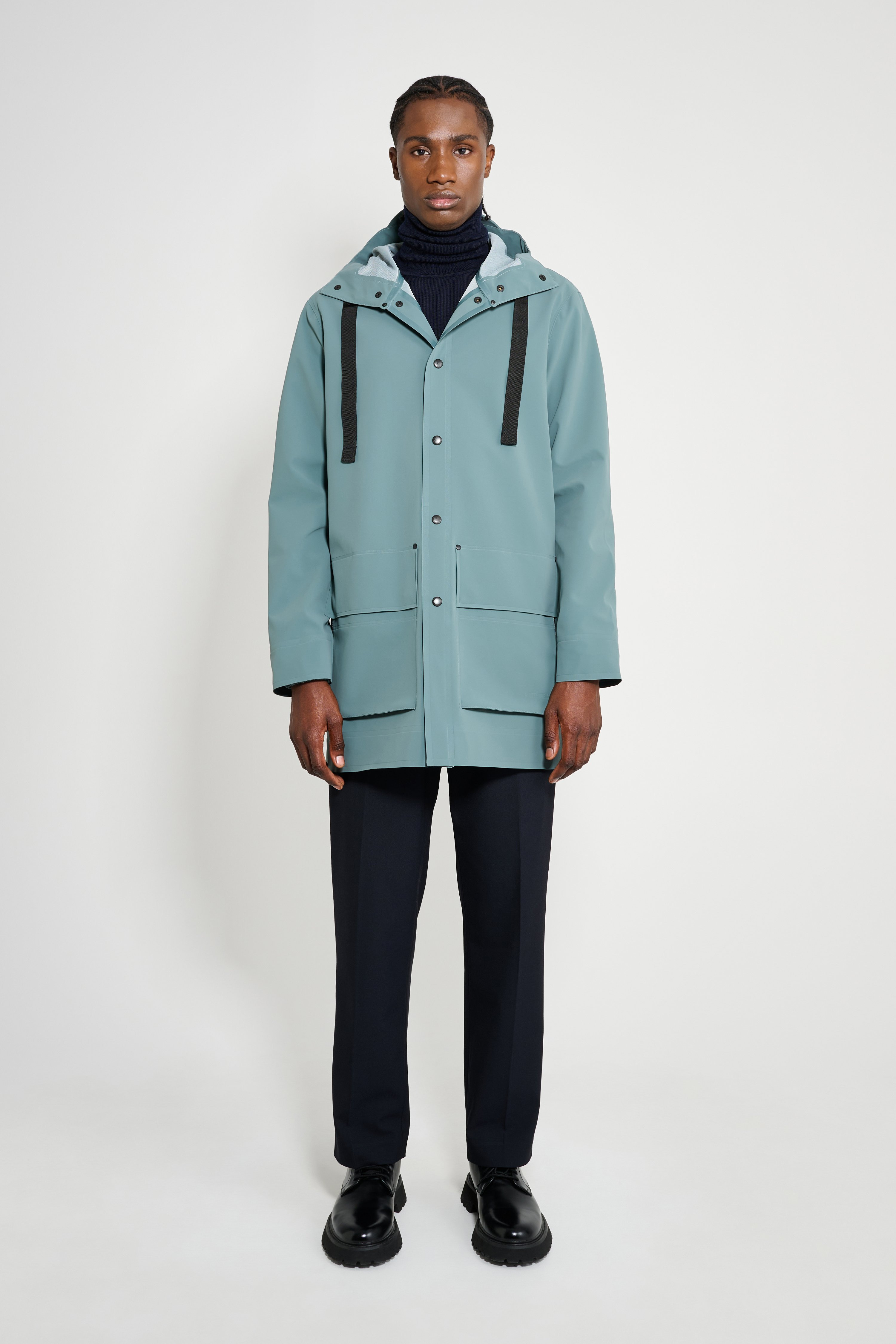 Stockholm 15 Raincoat Moon Rock - 8