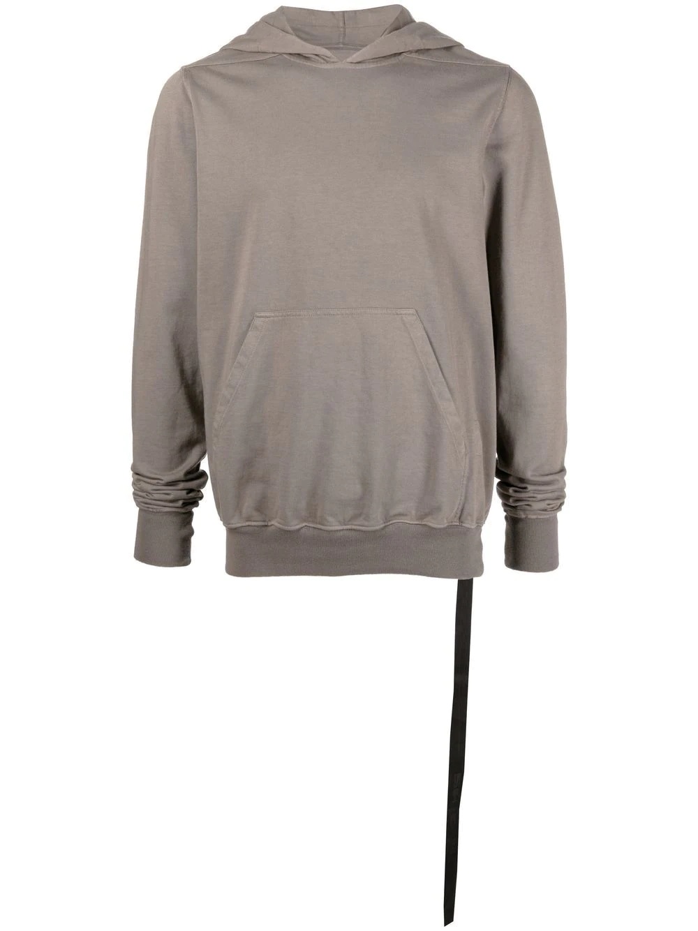 relaxed rear drawstring hoodie - 1