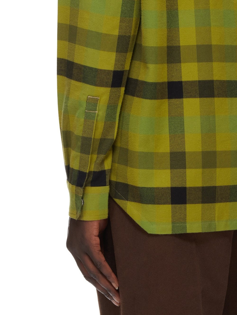 check-pattern cotton shirt 6